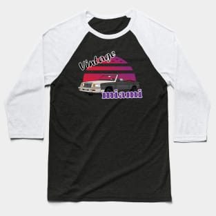 Vintage Miami Heat Style 1 Baseball T-Shirt